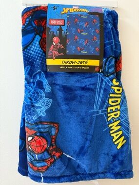 Spiderman Throw Blanket